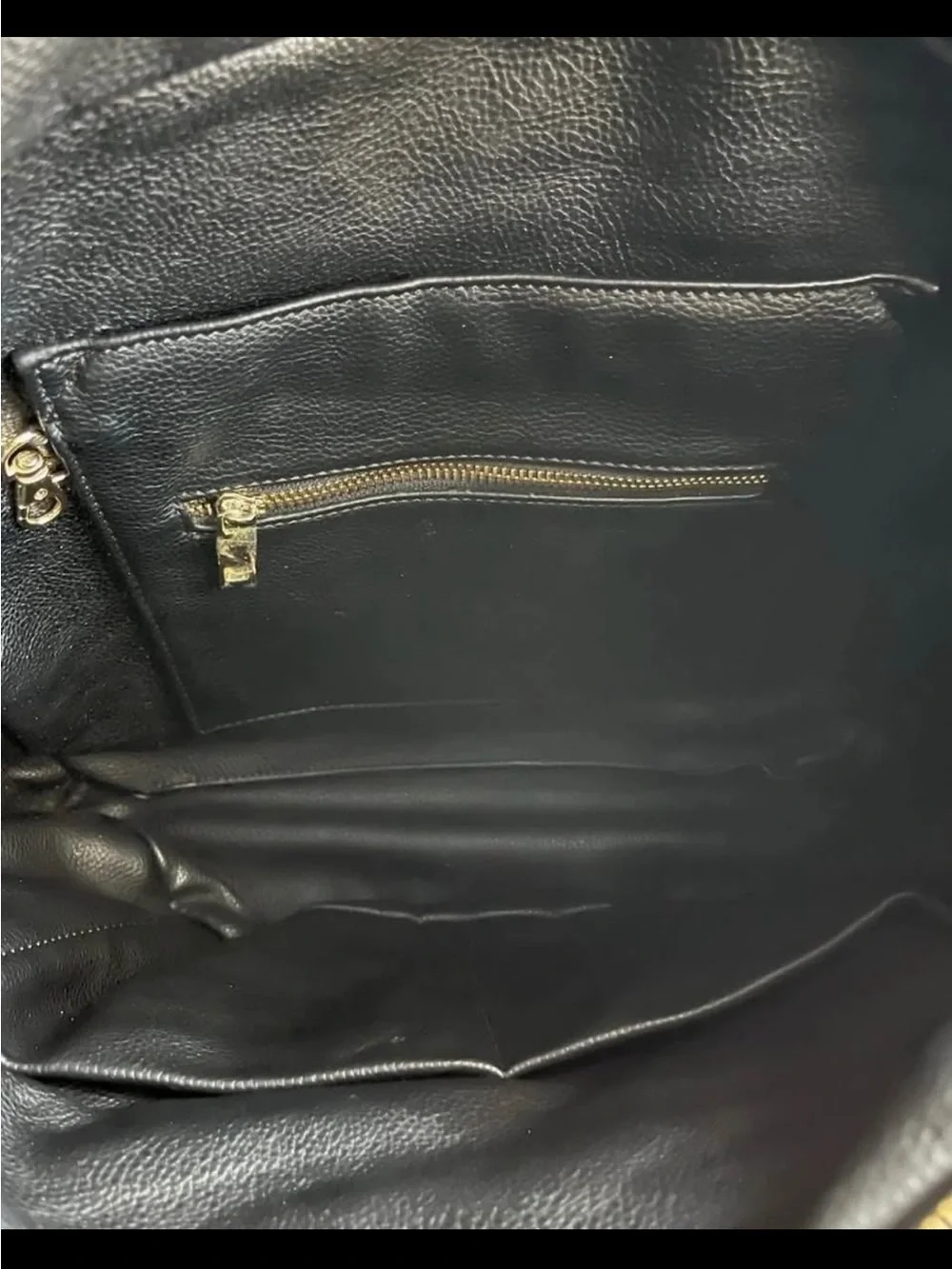 Fawn Design The Original Full Size Black Vegan Leather Backpack Diaper Bag